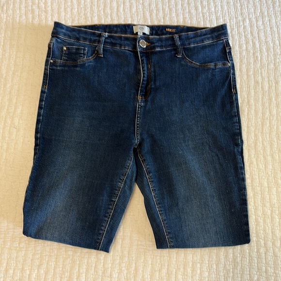 River Island Plus Molly Mid-Rise Skinny Jeggings - Picture 6 of 11